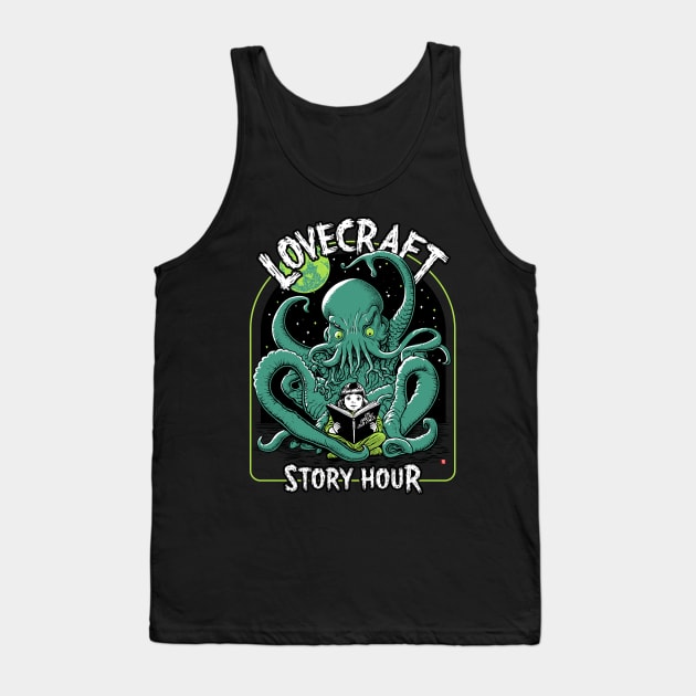 Lovecraft Story Hour Tank Top by TeeLabs